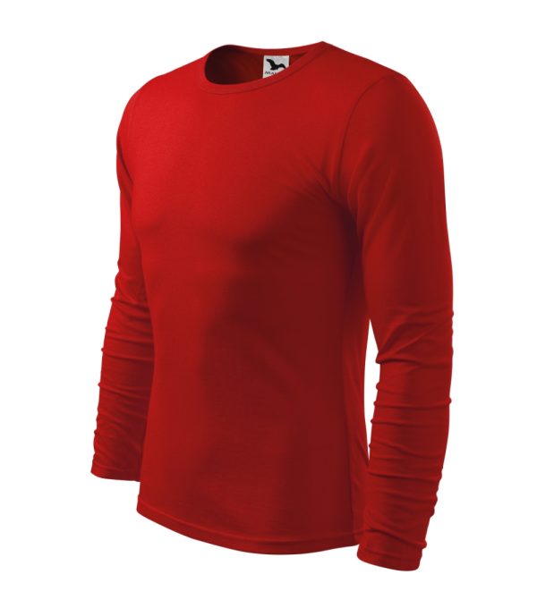 Koszulka męska Fit-T LS P025055F czerwony