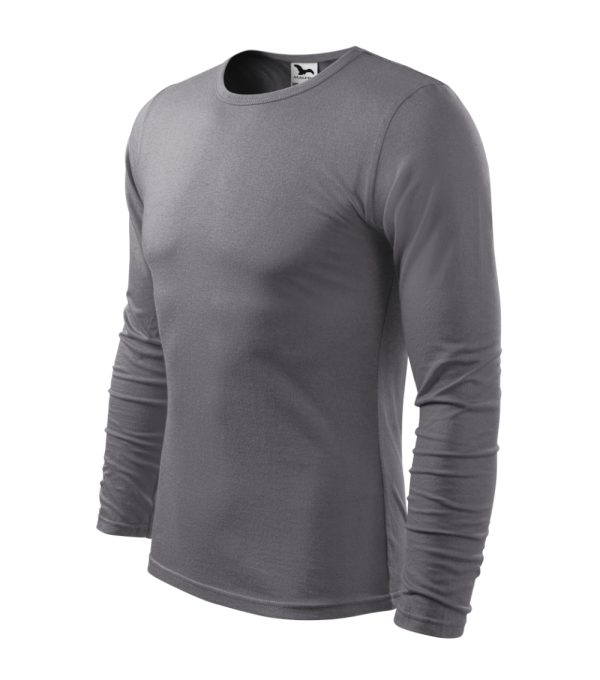 Koszulka męska Fit-T LS P025055F stalowy