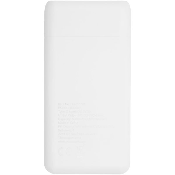 Odyssey powerbank o wysokiej gęstości energetycznej, 5000 mAh P073666C