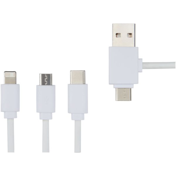 Pure kabel do ładowania 5-w-1 z dodatkiem antybakteryjnym P073724C