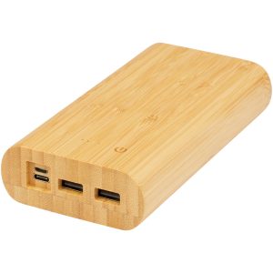 Powerbank Tulda o pojemności 20,000 mAh wykonany z bambusa P076684C PFC-12432406