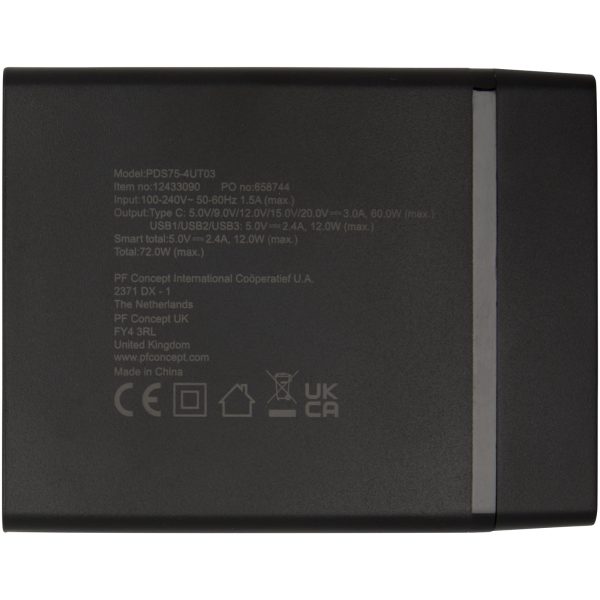 ADAPT stacja zasilania PD o mocy 72 W z tworzyw sztucznych pochodzących z recyklingu P076727C
