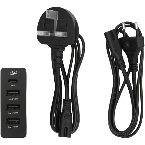 ADAPT stacja zasilania PD o mocy 72 W z tworzyw sztucznych pochodzących z recyklingu P076727C