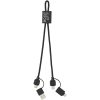 Connect kabel do szybkiego ładowania 6-w-1 o mocy 45 W z aluminium pochodzącego z recyklingu z certyfikatem RCS P076869C