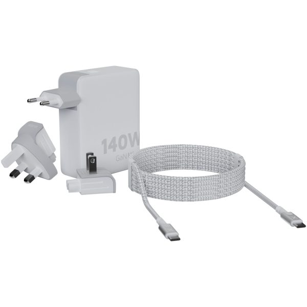 Xtorm XVC2140 GaN Ultra ładowarka podróżna o mocy 140 W z kablem USB-C PD 240 W P082043C