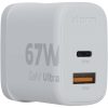 Xtorm XEC067G GaN² Ultra ładowarka ścienna o mocy 67 W — wtyczka brytyjska P082063C