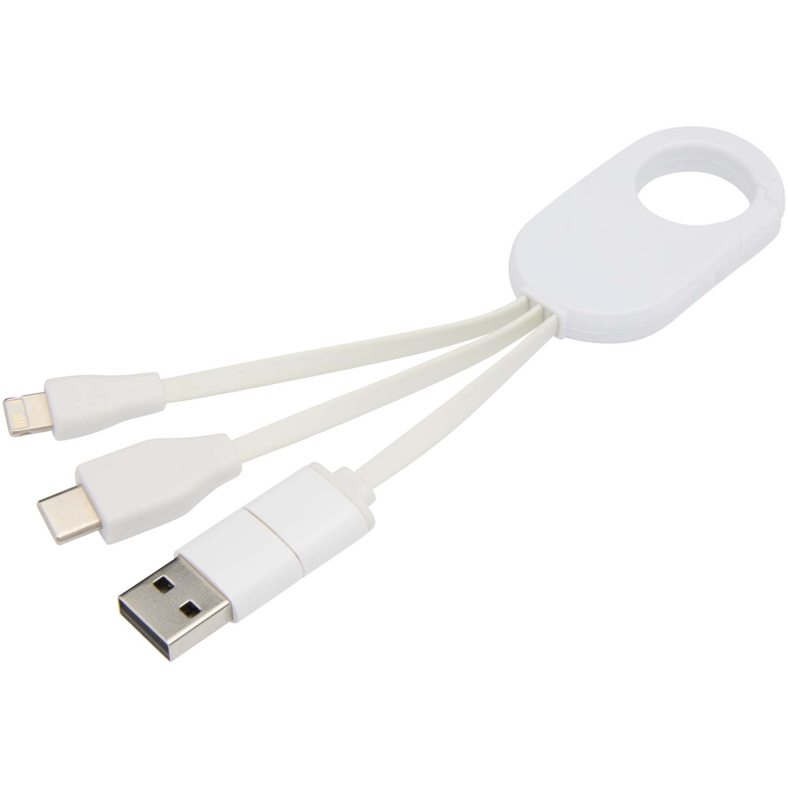 Troop kabel do ładowania 4 w 1 z tworzyw sztucznych pochodzących z recyklingu P098859C PFC-12443501