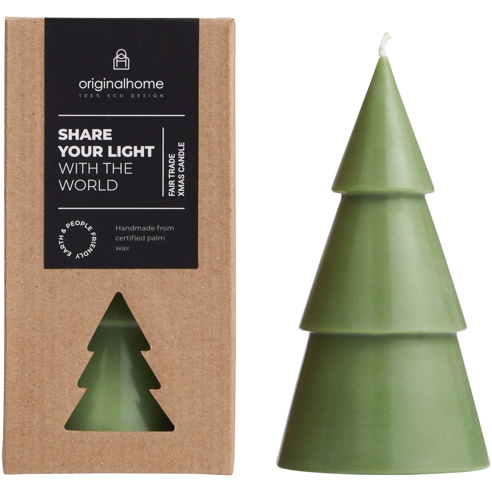 Orginal Home świeca choinkowa matcha – L P098817C PFC-12632562