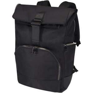 Rhine plecak ze zwijaną górą o wysokości 38 cm i pojemności 18 l wykonany z materiałów z recyklingu z certyfikatem GRS P099802C PFC-13008890