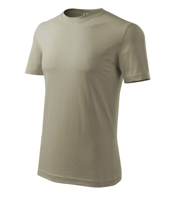 Koszulka męska Classic New P022568F jasny khaki