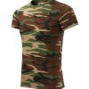 Koszulka unisex Camouflage P025394F camouflage brown