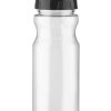 Bidon ze słomką TRANCE 700 ml P001912A czarny
