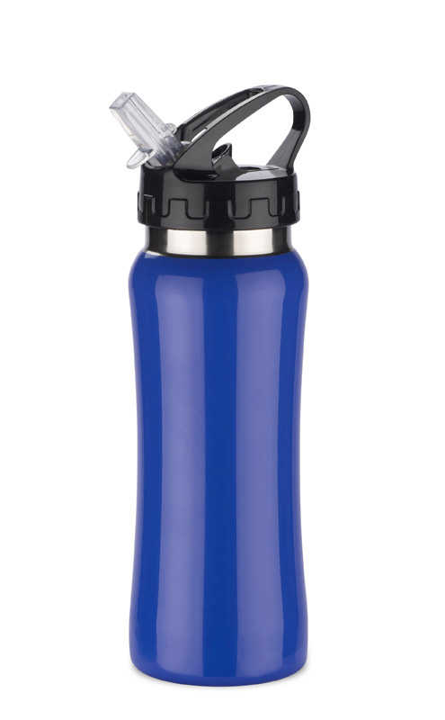 Bidon stalowy PATRO 600 ml P056265A niebieski