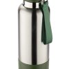 Butelka termiczna ze smyczką RON 500 ml P084812A oliwkowy