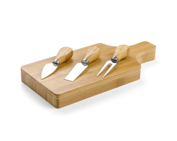 Deska do serów z nożami BRIE P001923A