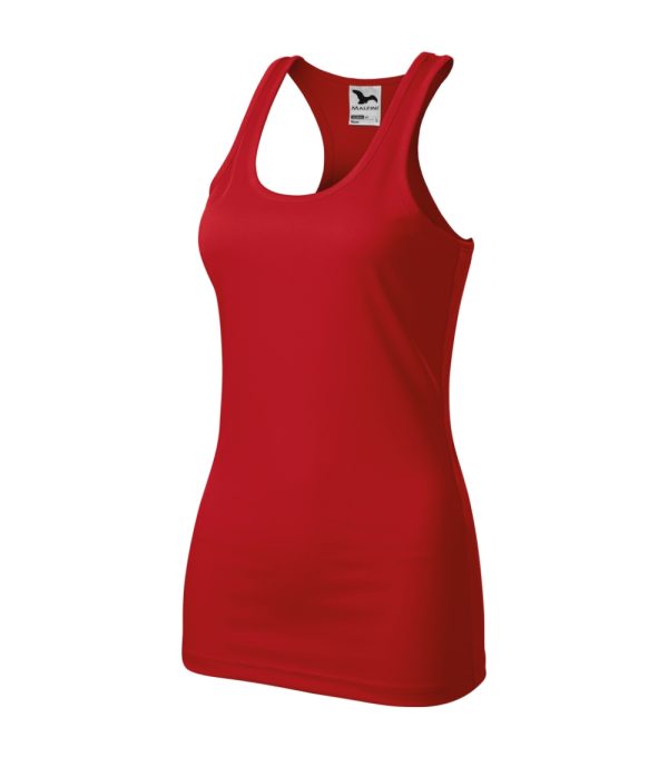 Top damski Racer P028627F czerwony