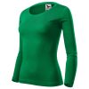 Koszulka damska Fit-T LS P029917F zieleń trawy