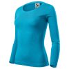 Koszulka damska Fit-T LS P029917F turkus