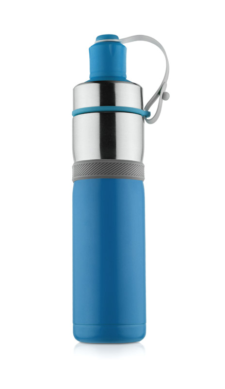 Bidon termiczny BREEZE 500 ml P002119A błękitny