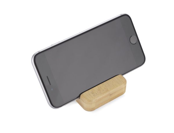 Bambusowy stojak na telefon TILE P002289A