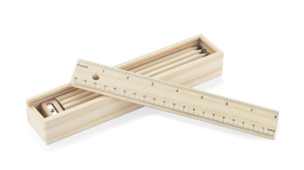 Piórnik z kredkami 12 szt. KRASI P002843A