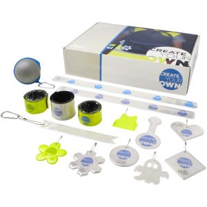 Zestaw próbek z produktami odblaskowymi P076542C PFC-1PW00601