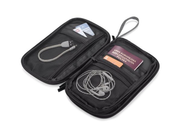 Portfel podróżny rPET CHILLGO, RFID P056598A