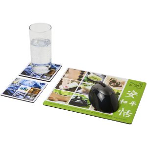 Podkładka pod mysz Q-Mat® i zestaw podkładek pod naczynia combo 3 P069525C PFC-21059800