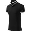 Koszulka polo męska Collar Up P025328F czarny