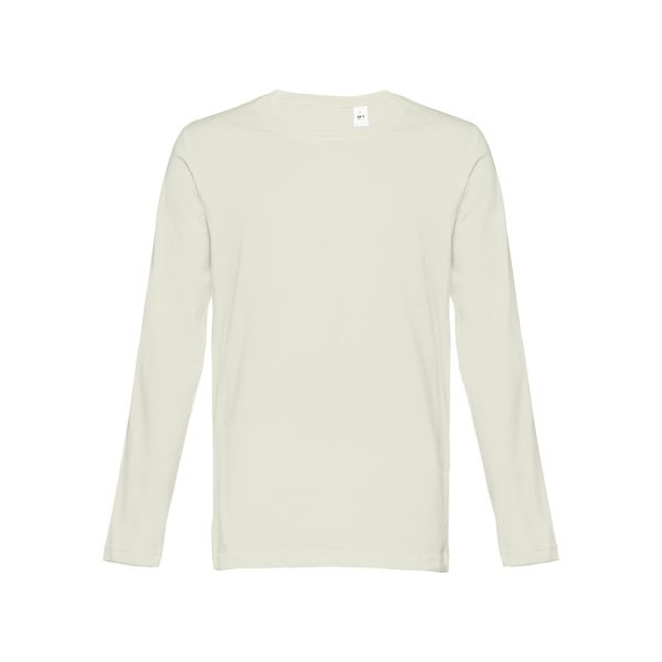 THC BUCHAREST. Męski t-shirt z długim rękawem P032750S pastelowy zielony