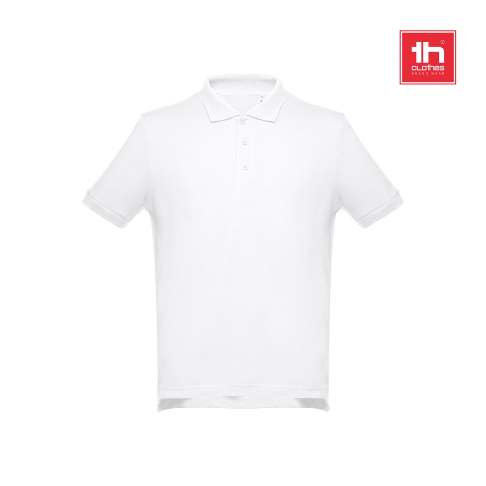 THC ADAM 3XL WH. Męski polo t-shirt P033015S ST-30132-106-3XL
