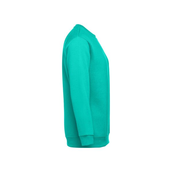 THC DELTA. Bluza (unisex) z bawełny i poliestru P033407S turkusowa zieleń