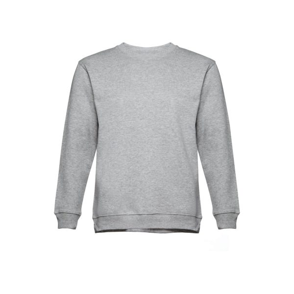 THC DELTA. Bluza (unisex) z bawełny i poliestru P033407S jasnoy szary melanż