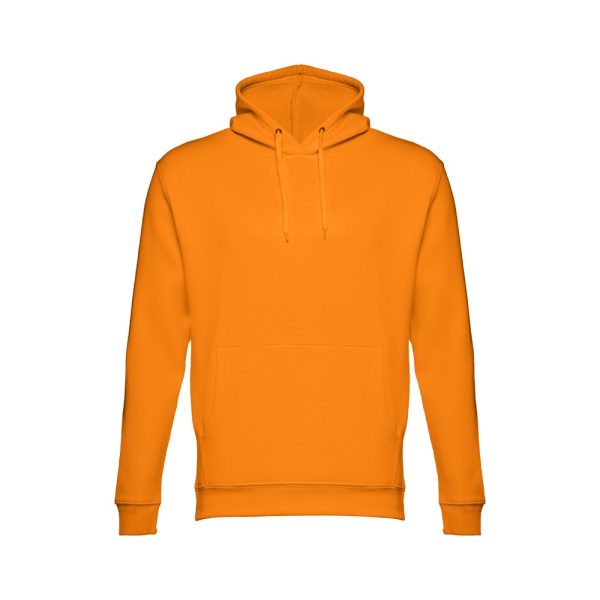 THC PHOENIX. Bluza (unisex) z kapturem z bawełny i poliestru P033468S pomarańczowy