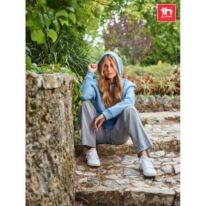THC PHOENIX. Bluza (unisex) z kapturem z bawełny i poliestru P033468S ST-30160-W