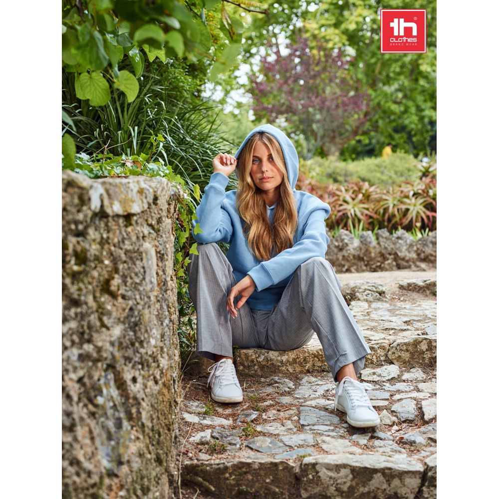 THC PHOENIX. Bluza (unisex) z kapturem z bawełny i poliestru P033468S ST-30160-W