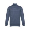 THC BUDAPEST. Uniwersalna bluza P033637S niebieski melanż