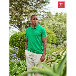 THC MONACO. Męski polo t-shirt P034167S ST-30188-W
