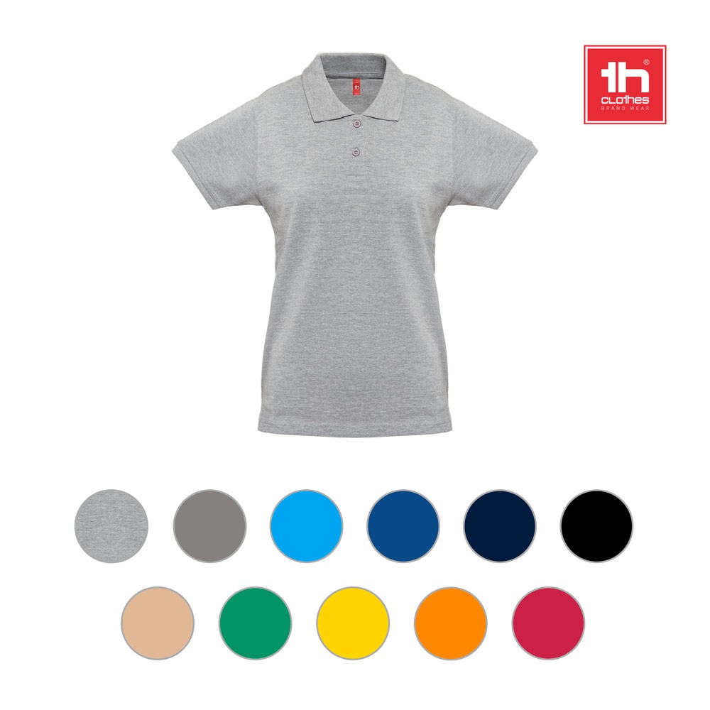 THC MONACO WOMEN. Damska koszulka polo P040721S ST-30262-W