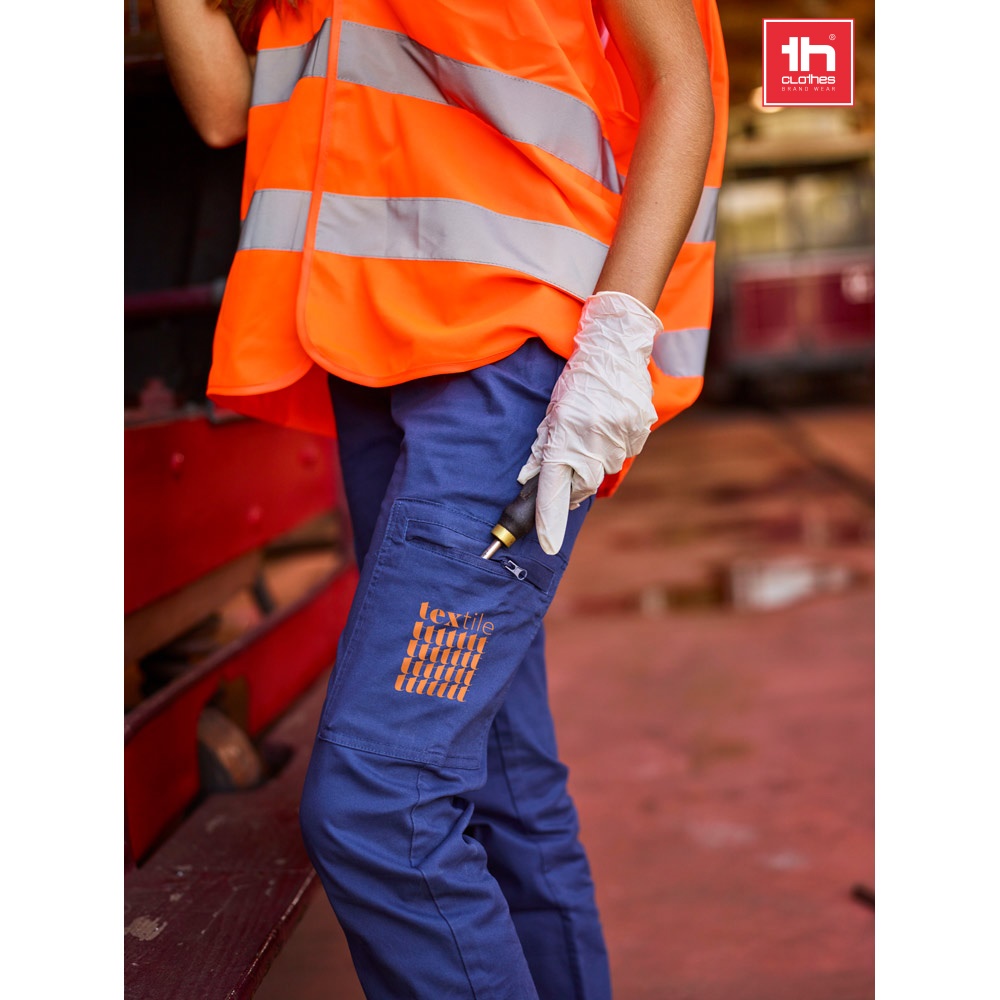 THC CARGO. Spodnie robocze z poliestru i bawełny P046186S ST-30272-W