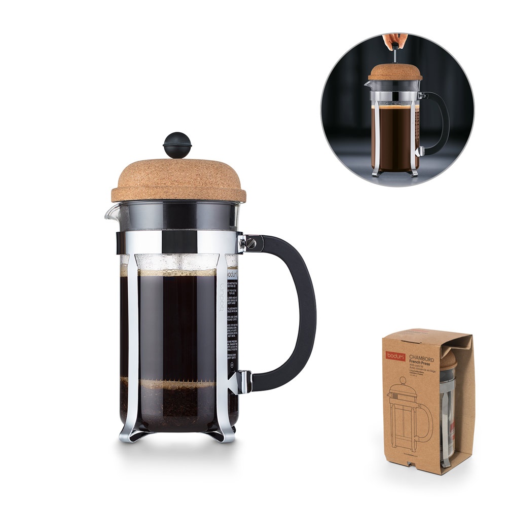 CHAMBORD CORK 1L. Zaparzacz do kawy 1L P044876S ST-34817-160