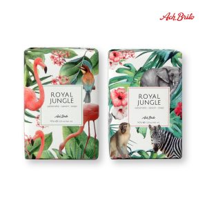 ROYAL JUNGLE. Mydła wzbogacone zieloną glinką (160g) P054127S ST-35609-W