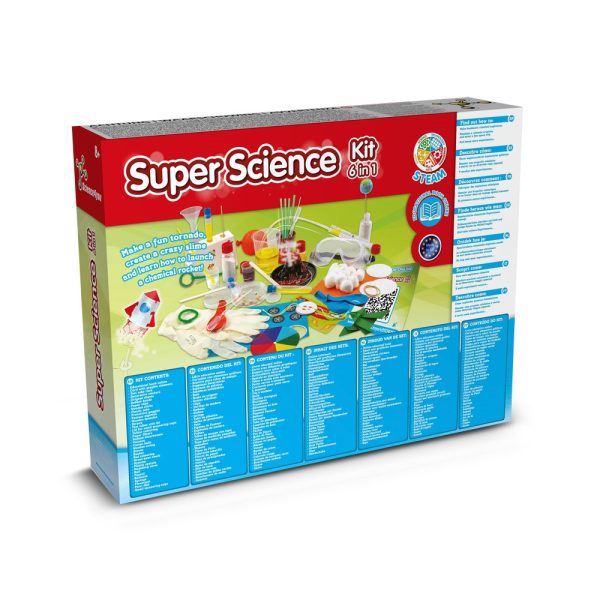 6 in 1 Super Science Kit I. Gra edukacyjna dla dzieci P066901S
