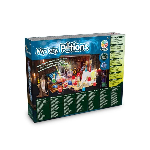 Mystery Potions Kit III. Gra edukacyjna dostarczana z papierową torebką prezentową (115 g/m²) P066954S