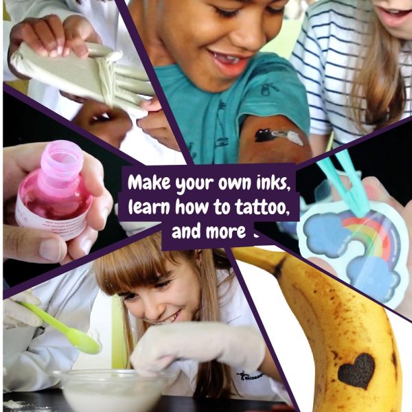 Tattoo Factory Kit III. Gra edukacyjna dostarczana z papierową torebką prezentową (115 g/m²) P066957S