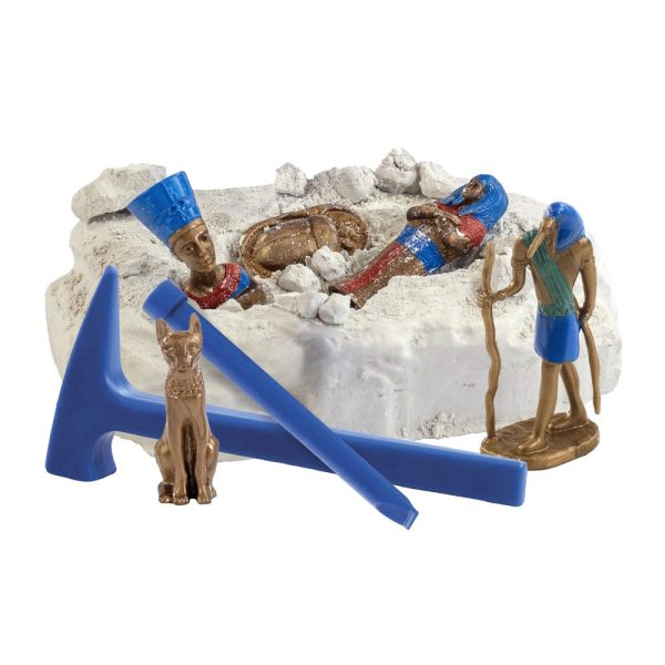Ancient Egypt Excavation Kit III. Gra edukacyjna dostarczana z papierową torebką prezentową (115 g/m²) P067019S