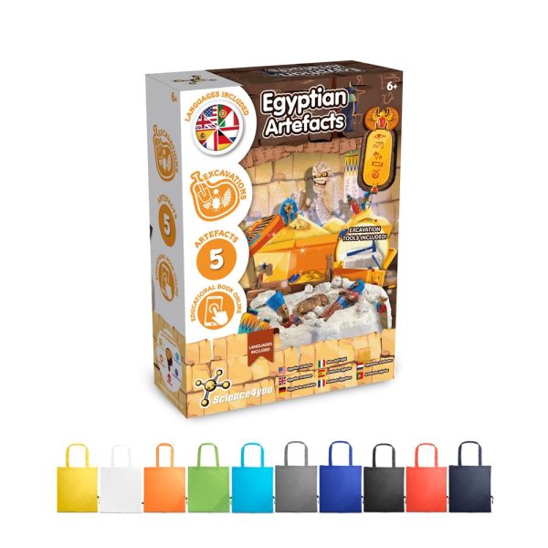 Ancient Egypt Excavation Kit V. Gra edukacyjna dostarczany ze składaną torbą prezentową 190T P067030S