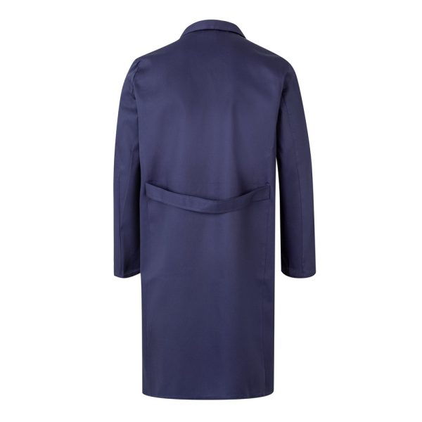 VL DANU. Bluza z długim rękawem (175 g/m²), z bawełny twill (35%) i poliestru (65%) P097135S granatowy
