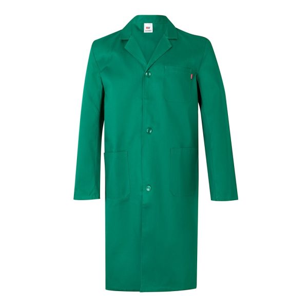 VL DANU. Bluza z długim rękawem (175 g/m²), z bawełny twill (35%) i poliestru (65%) P097135S zielony