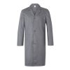 VL DANU. Bluza z długim rękawem (175 g/m²), z bawełny twill (35%) i poliestru (65%) P097135S szary